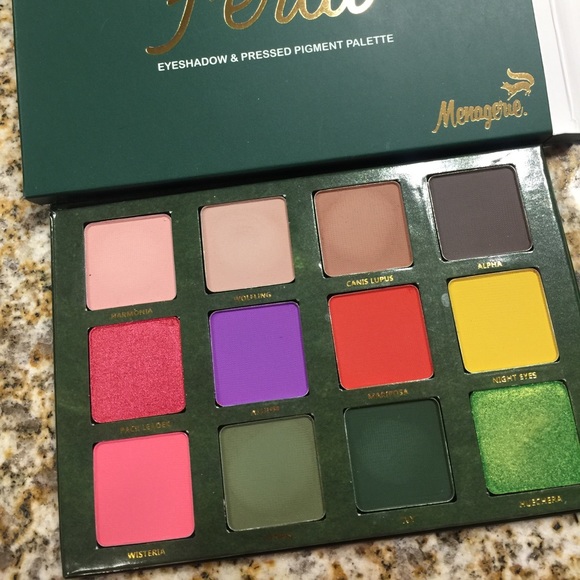Menagerie cosmetics feral palette only eyeshadows - Picture 2 of 6